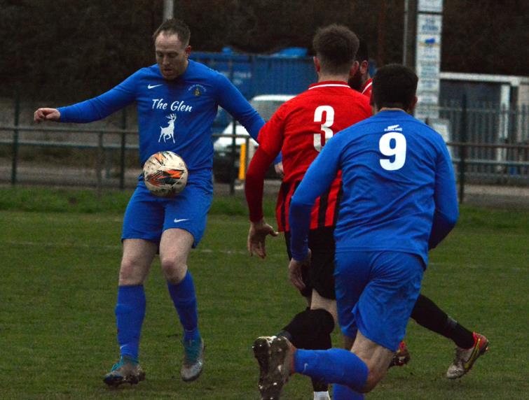 Adam Hawkins shows a neat touch for Merlins Bridge